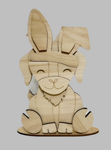 Cute Goat Standing Shelf Sitter with Interchangeable Seasonal Hats