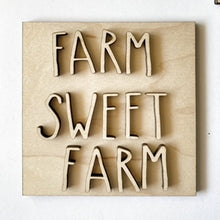 4" Seasonal Squares #6
