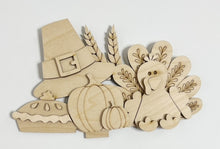 Interchangeable Bases and Door Hangers for Seasonal Basket Inserts and Add Ons