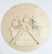 Interchangeable Bases and Door Hangers for Seasonal Basket Inserts and Add Ons