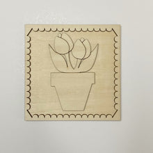 4" Seasonal Squares #5