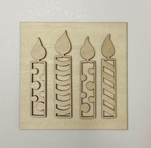 4" Seasonal Squares #5