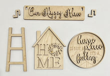 Interchangeable Inserts with Banners for Raised Shelf Sitters and Wagons