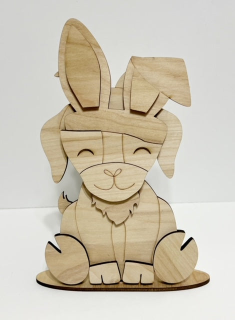 Cute Goat Standing Shelf Sitter with Interchangeable Seasonal Hats
