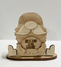 Mr. & Mrs. Gnome Standing Shelf Sitter with Interchangeable Seasonal Hats