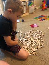 Wood Number Coins - Math Manipulatives - Educational Game - Montessori - Homeschool - Preschool Learning - Math Activities - Counting Games