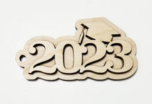 Graduation Cap Double Layer Car Charm Ornament