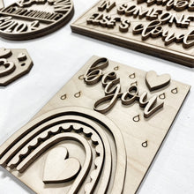 Rainbow Tiered Tray Set