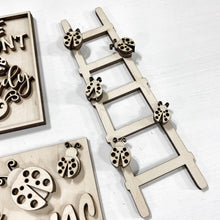 Ladybug Tiered Tray Set