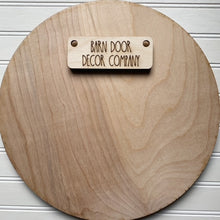 Customizable Wood 2 Piece Door Hanger