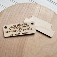 Customizable Wood 2 Piece Door Hanger