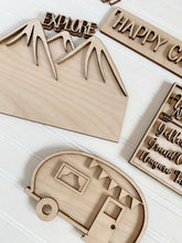 Interchangeable Inserts with Banners for Wagons and Raised Shelf Sitter