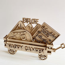 Interchangeable Inserts with Banners for Wagons and Raised Shelf Sitter