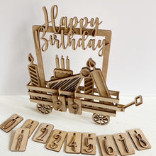 Interchangeable Inserts with Banners for Wagons and Raised Shelf Sitter