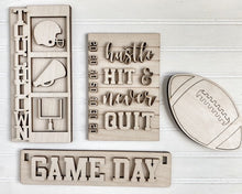 Interchangeable Inserts with Banners for Wagons and Raised Shelf Sitter