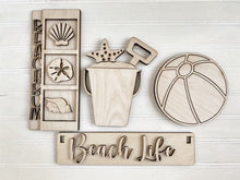 Interchangeable Inserts with Banners for Wagons and Raised Shelf Sitter