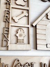 Interchangeable Inserts with Banners for Wagons and Raised Shelf Sitter