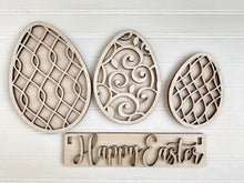 Interchangeable Inserts with Banners for Wagons and Raised Shelf Sitter