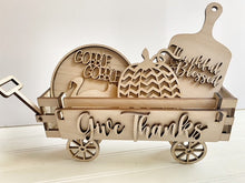 Interchangeable Inserts with Banners for Wagons and Raised Shelf Sitter