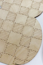Patterned Double Layer Pumpkin Trio Stack