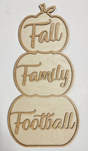 Patterned Double Layer Pumpkin Trio Stack