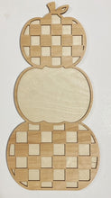 Patterned Double Layer Pumpkin Trio Stack