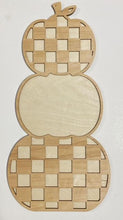 Patterned Double Layer Pumpkin Trio Stack