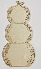 Patterned Double Layer Pumpkin Trio Stack