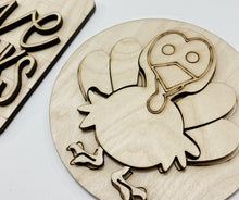 Happy Turkey Day Tiered Tray Set