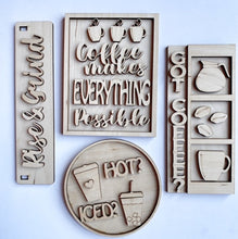 Interchangeable Inserts with Banners for Wagons and Raised Shelf Sitter