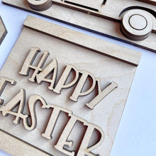 Happy Easter Hip Hop Bunnies Easter Tiered Tray Set