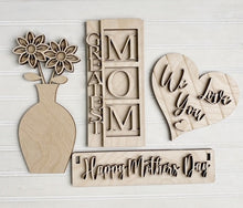 Interchangeable Inserts with Banners for Wagons and Raised Shelf Sitter