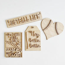 Interchangeable Inserts with Banners for Wagons and Raised Shelf Sitter