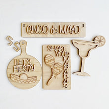 Interchangeable Inserts with Banners for Wagons and Raised Shelf Sitter