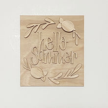 Interchangeable Decorative Bread Board with 4 Seasonal Inserts