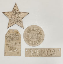 Interchangeable Inserts with Banners for Wagons and Raised Shelf Sitter