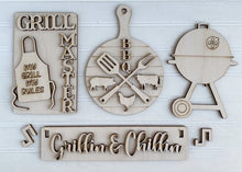 Interchangeable Inserts with Banners for Wagons and Raised Shelf Sitter