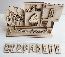 Interchangeable Inserts with Banners for Wagons and Raised Shelf Sitter