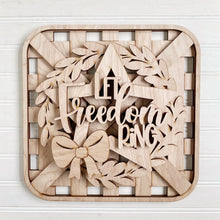 Woven Basket Base with Interchangeable Seasonal Wreath Options