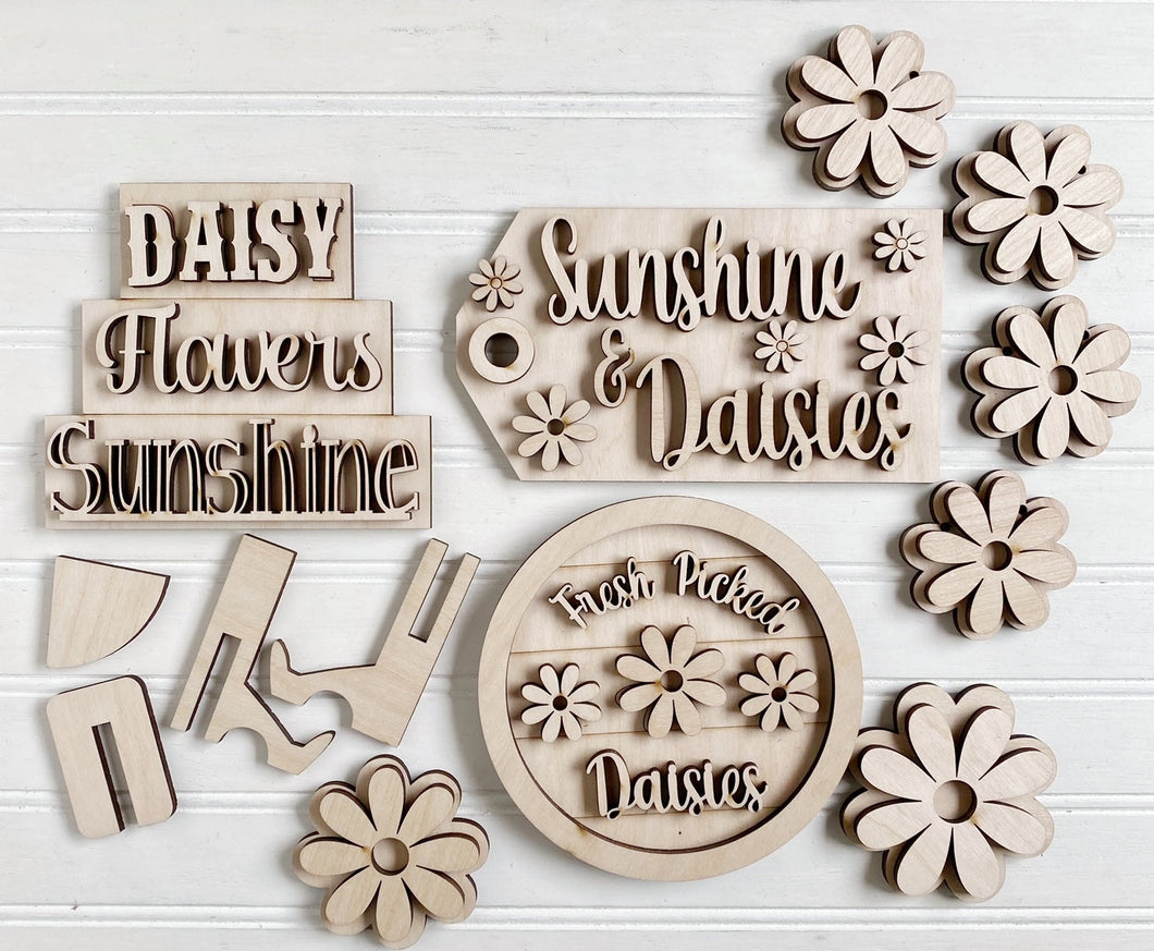 Sunshine & Daisies Tiered Tray Set