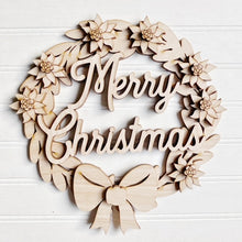 Woven Basket Base with Interchangeable Seasonal Wreath Options