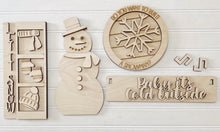 Interchangeable Inserts with Banners for Wagons and Raised Shelf Sitter