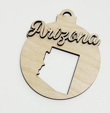 USA State Double Layered Cutout Ornament