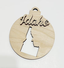 USA State Double Layered Cutout Ornament