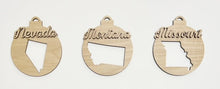 USA State Double Layered Cutout Ornament