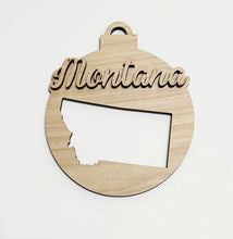 USA State Double Layered Cutout Ornament