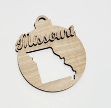 USA State Double Layered Cutout Ornament