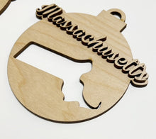 USA State Double Layered Cutout Ornament