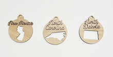 USA State Double Layered Cutout Ornament