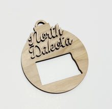 USA State Double Layered Cutout Ornament